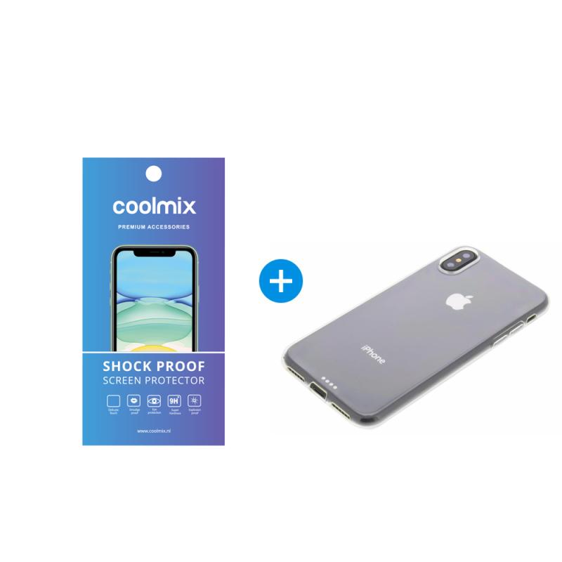 TPU Case iPhone 11 Pro 1mm Tempered Glass iPhone 11 Pro