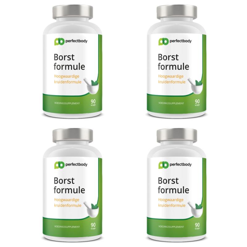 Perfectbody Borstformule 4-pack - 360 Vcaps