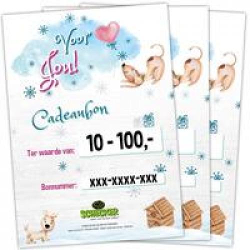 Kerstbon, al vanaf - 10,- Euro