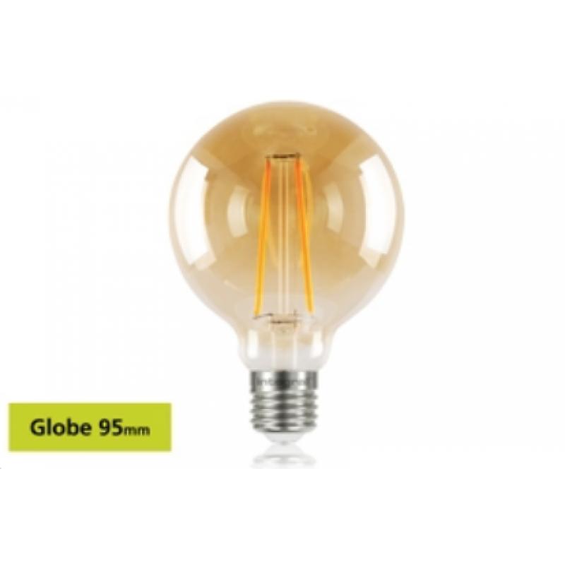 E27 LED 95 mm Globe 2,5W (40W) Filament Gloeilamp